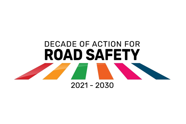 Road Safety Logotipo Logotipo de Decade of action for Road Safety, 2021 a 2030
