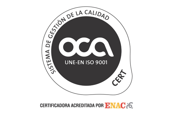 Certificado OCA Sello de calidad oca