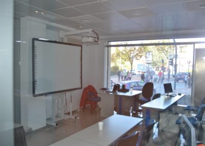 Imagen de una clase de autoescuela la victoria