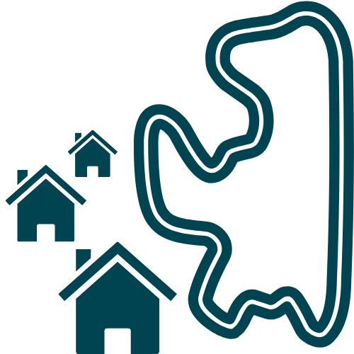 Icono de pistas de formación