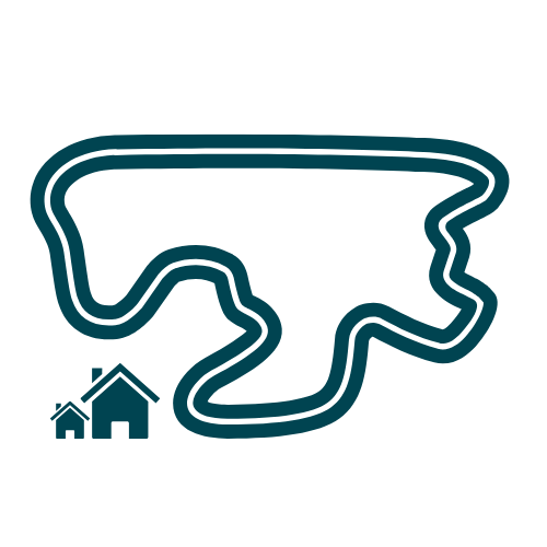 Icono de un circuito privado